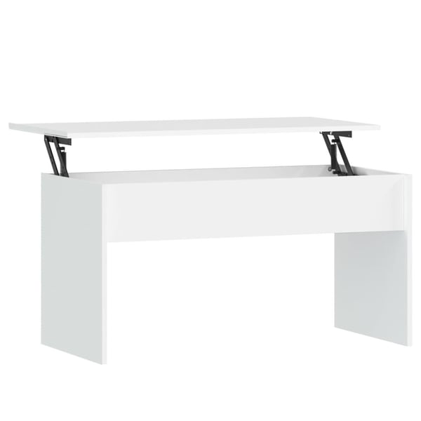 vidaXL Soffbord vit 102x50,5x52,5 cm konstruerat trä