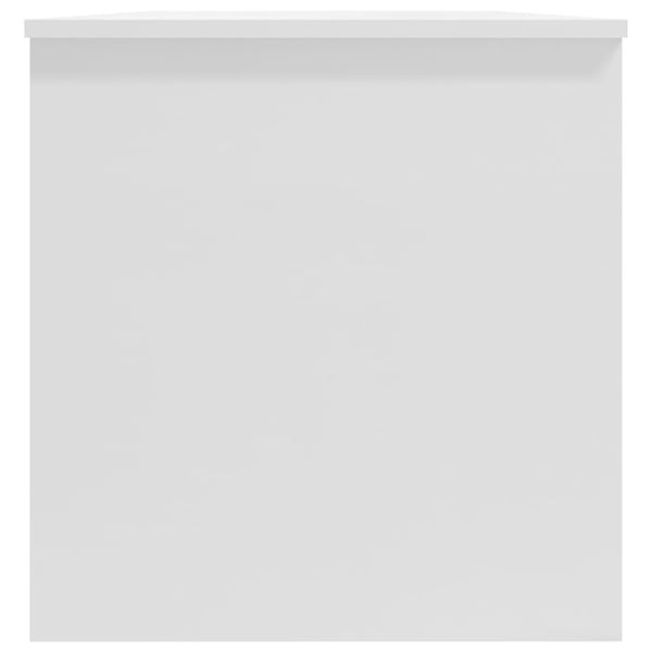 vidaXL Salongbord høyglans hvit 102x50x52,5 cm konstruert tre
