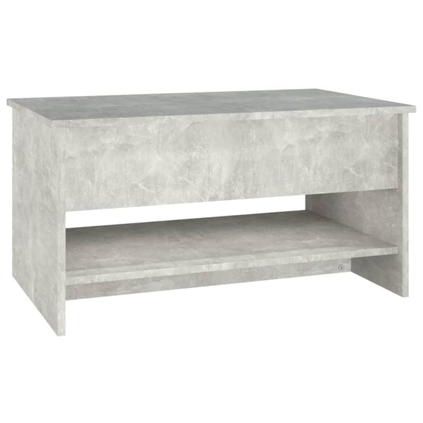 vidaXL Salongbord betonggrå 80x50x40 cm konstruert tre