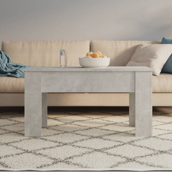 vidaXL Salongbord betonggrå 101x49x52 cm konstruert tre