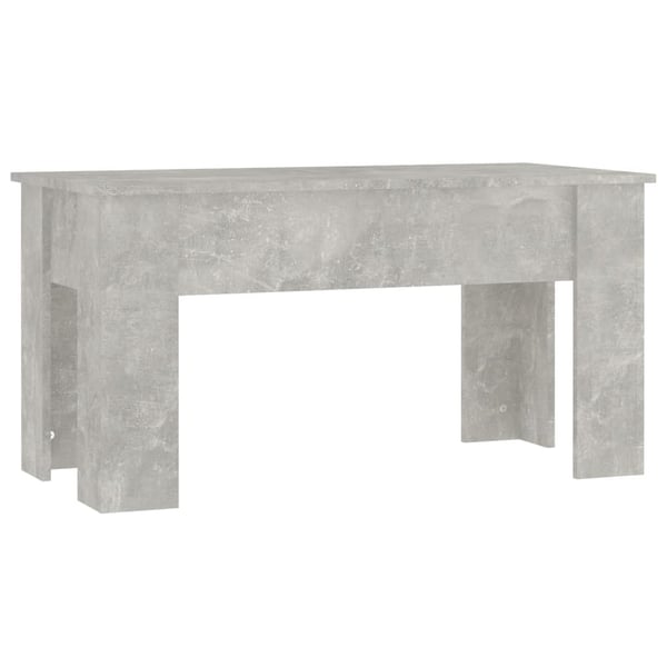vidaXL Salongbord betonggrå 101x49x52 cm konstruert tre