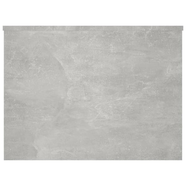 vidaXL Salongbord betonggrå 80x55,5x41,5 cm konstruert tre