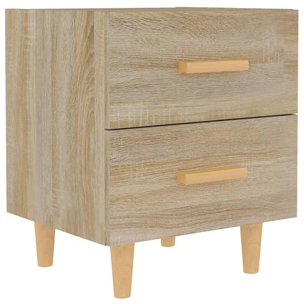 vidaXL sengebord 40x35x47,5 cm sonoma-eg
