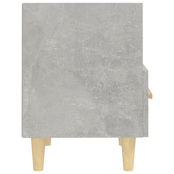 vidaXL Nattbord betonggrå 40x35x47 cm