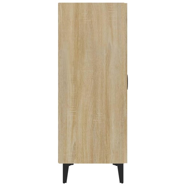 vidaXL skænk 70x34x90 cm konstrueret træ sonoma-eg