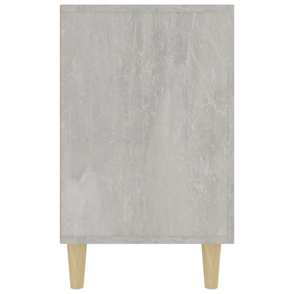 vidaXL Skjenk betonggrå 100x36x60 cm konstruert tre