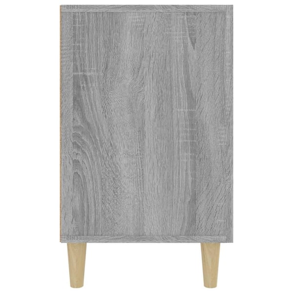 vidaXL Skjenk grå sonoma 100x36x60 cm konstruert tre
