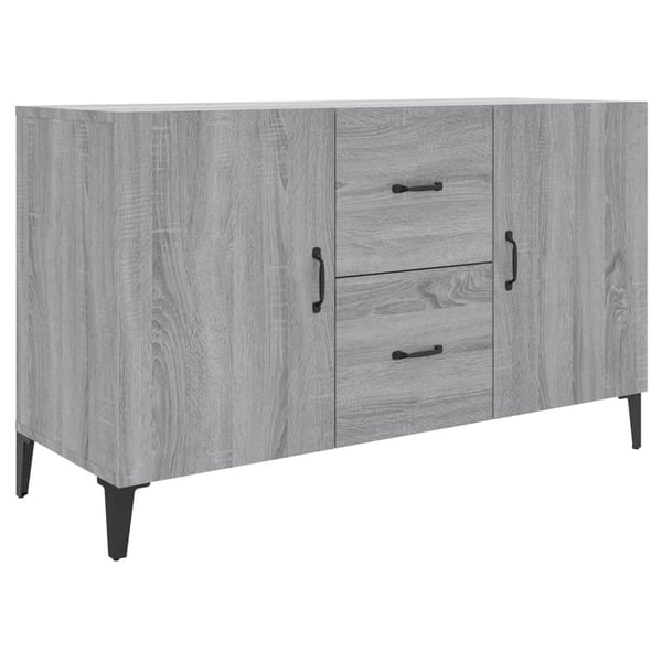 vidaXL Skjenk grå sonoma 100x36x60 cm konstruert tre