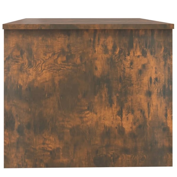 vidaXL Salongbord røkt eik 80x50x42,5 cm konstruert tre