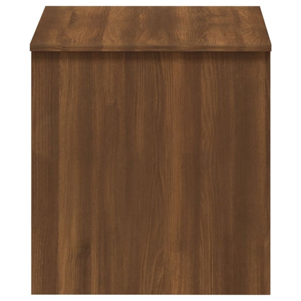 vidaXL sofabord 102x50,5x52,5 cm konstrueret træ brun egetræsfarve