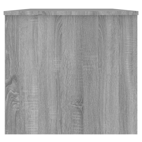 vidaXL Salongbord grå sonoma 102x50,5x46,5 cm konstruert tre