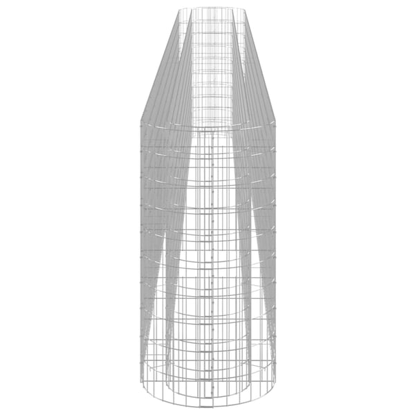 vidaXL Gabion høybed galvanisert jern 540x50x100 cm