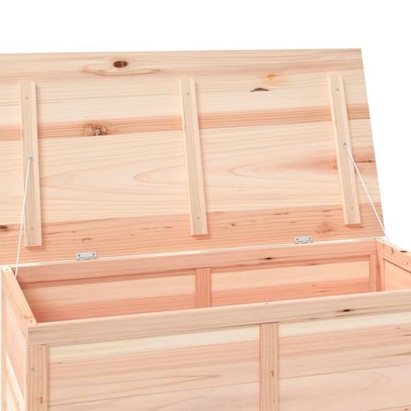 vidaXL Utendørs putekasse 100x50x56 cm heltre gran