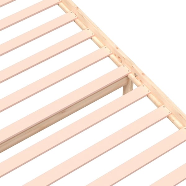 vidaXL Sengeramme heltre 75x190 cm