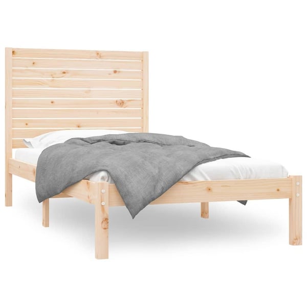 vidaXL Sengeramme heltre 90x200 cm