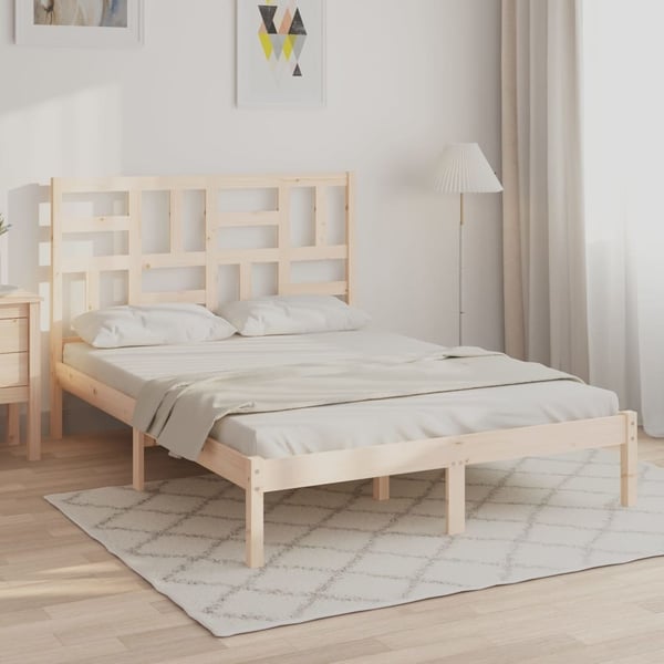 vidaXL sengeramme 120x200 cm massivt træ