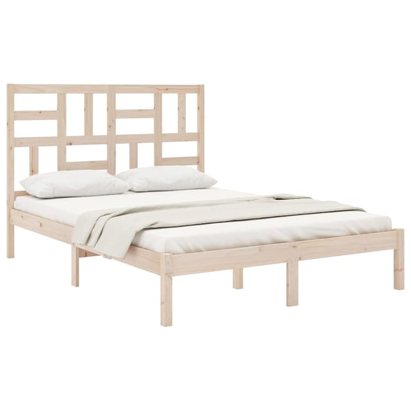 vidaXL Sengeramme heltre 160x200 cm
