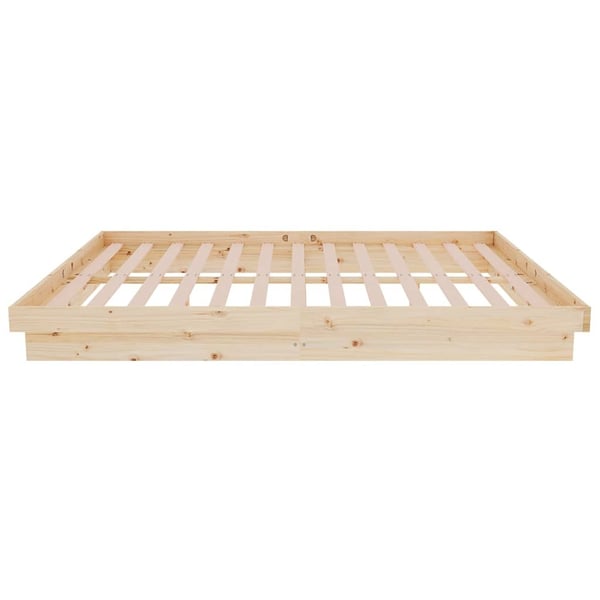 vidaXL Sengeramme heltre 140x200 cm