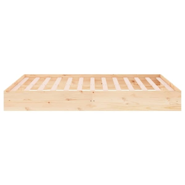 vidaXL Sengeramme heltre 150x200 cm King Size