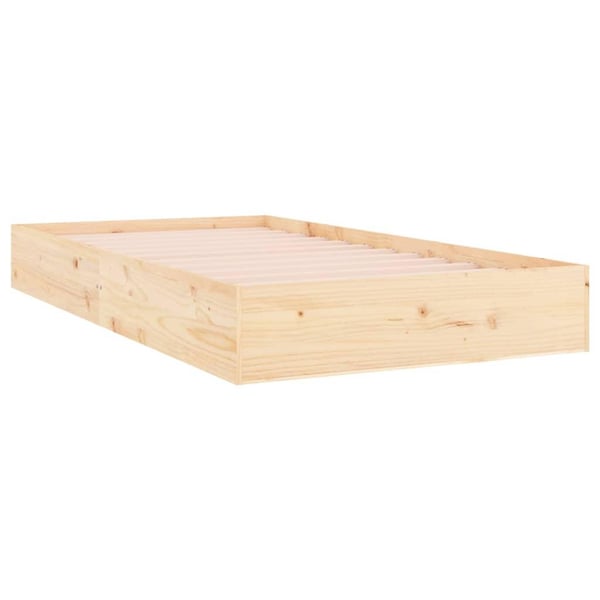 vidaXL sengeramme 90x200 cm massivt træ