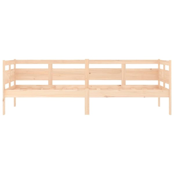 vidaXL Dagseng heltre furu 80x200 cm