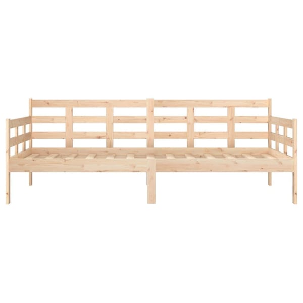 vidaXL Dagseng heltre furu 90x190 cm