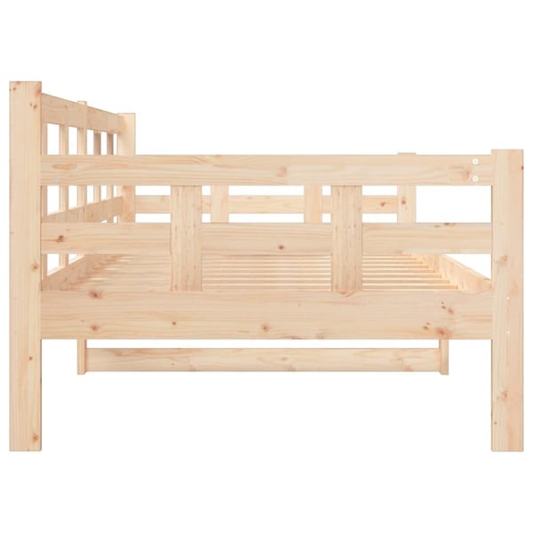 vidaXL Dagseng heltre furu 90x190 cm