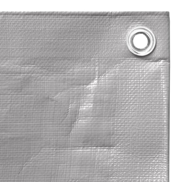 vidaXL presenning 3x6 m 260 g/m² HDPE grå
