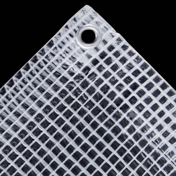 vidaXL leno-presenning 140 g/m² 6x8 m hvid