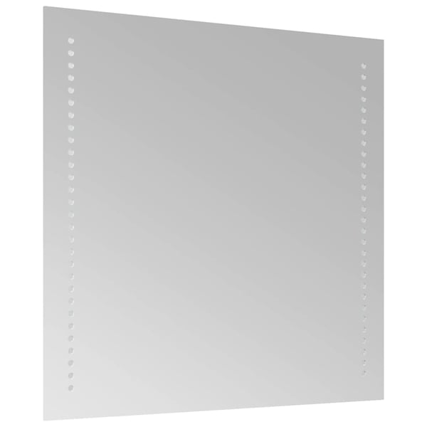 vidaXL Baderomsspeil med LED 50x50 cm