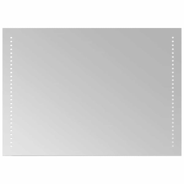 vidaXL Badrumsspegel LED 70x50 cm