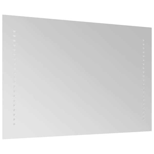 vidaXL Badrumsspegel LED 70x40 cm