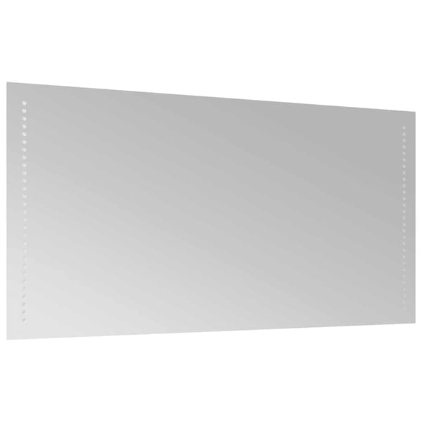vidaXL Baderomsspeil med LED 100x50 cm