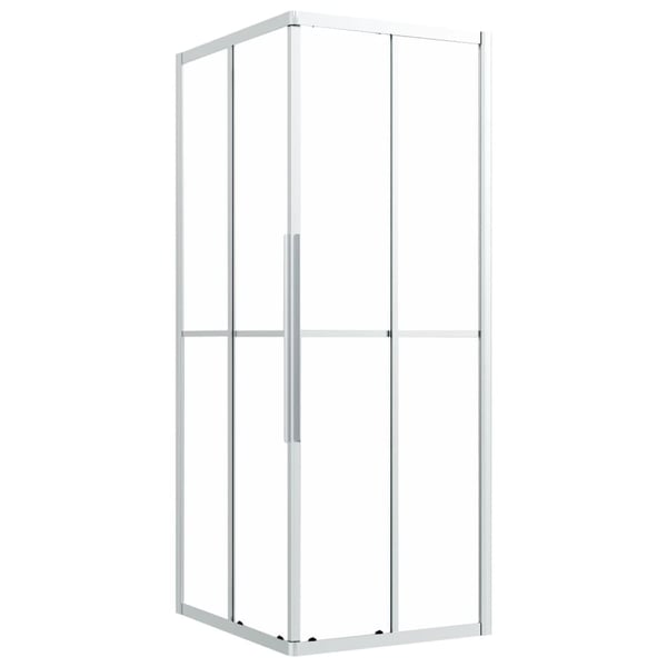 vidaXL Dusjkabinett frostet ESG 90x70x180 cm