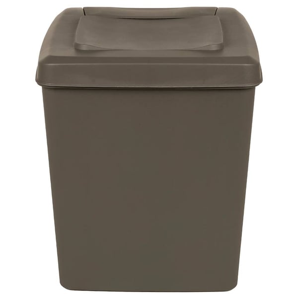 vidaXL stabelbare affaldsspande 3 stk. 75 l polypropylen grå