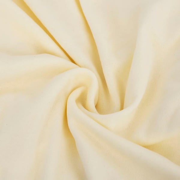 vidaXL elastisk sofabetræk polyesterjersey cremefarvet