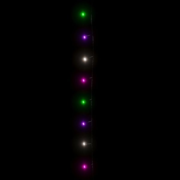 vidaXL LED-lyskæde med 150 LED'er 15 m PVC pastelfarver