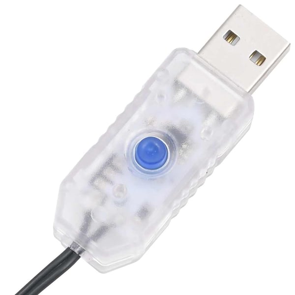 vidaXL LED-strenglys med 400 lysdioder varmhvit 7,4 m PVC