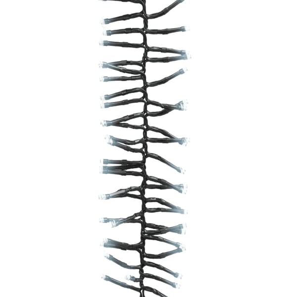 vidaXL LED-strenglys med 1000 lysdioder kaldhvit 11 m PVC