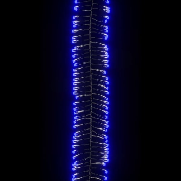 vidaXL LED-lyskæde 3000 LED'er 23 m PVC blåt lys