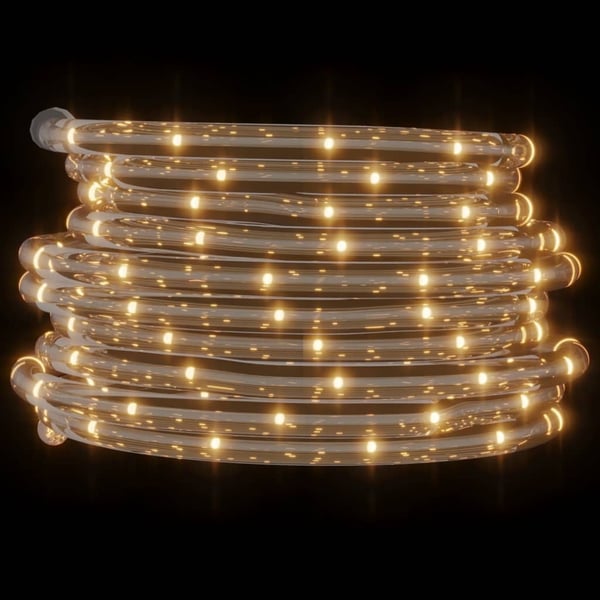 vidaXL lyskæde 480 LED'er 20 m PVC varmt hvidt lys