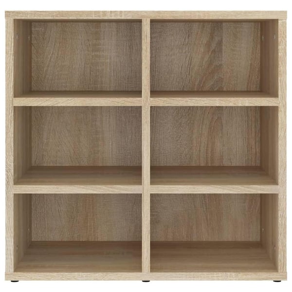 vidaXL Skoskap sonoma eik 52,5x30x50 cm