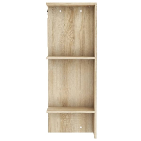 vidaXL Gangskap sonoma eik 97,5x37x99 cm konstruert tre