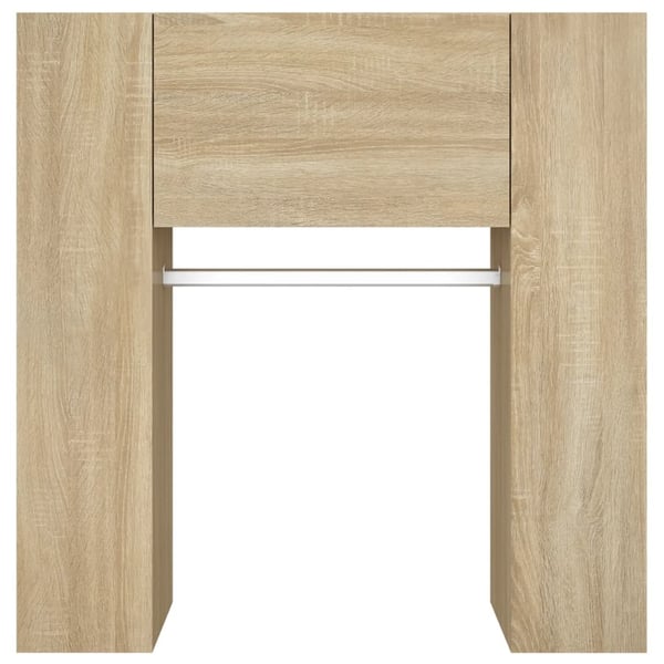 vidaXL Gangskap sonoma eik 97,5x37x99 cm konstruert tre