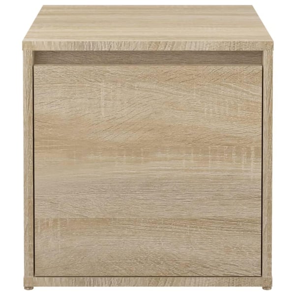 vidaXL Oppbevaringsskap sonoma eik 40,5x40x40 cm konstruert tre