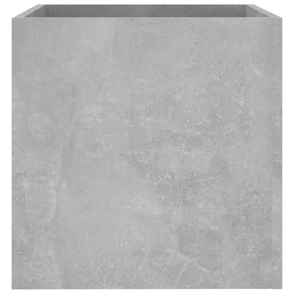 vidaXL Plantekasse betonggrå 40x40x40 cm konstruert tre