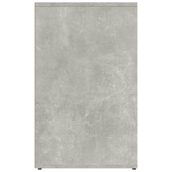 vidaXL Sminkeskap betonggrå 80x40x65 cm konstruert tre