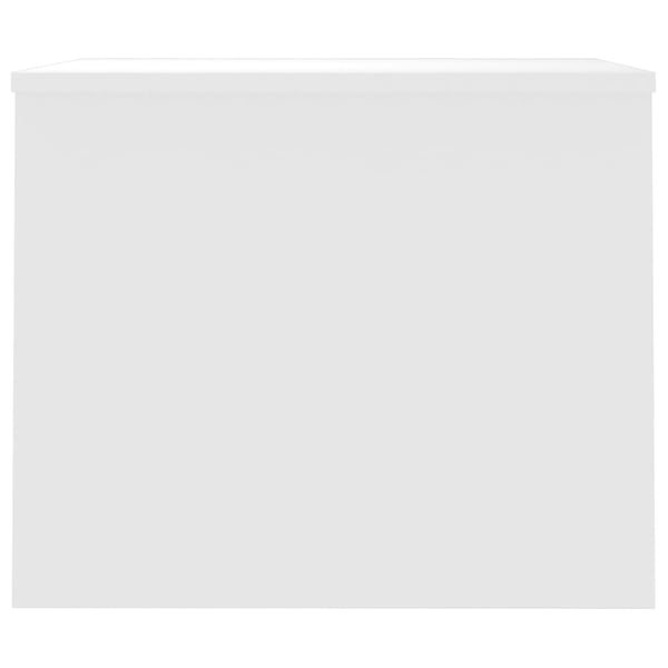 vidaXL sofabord 80x50,5x41,5 cm konstrueret træ hvid højglans
