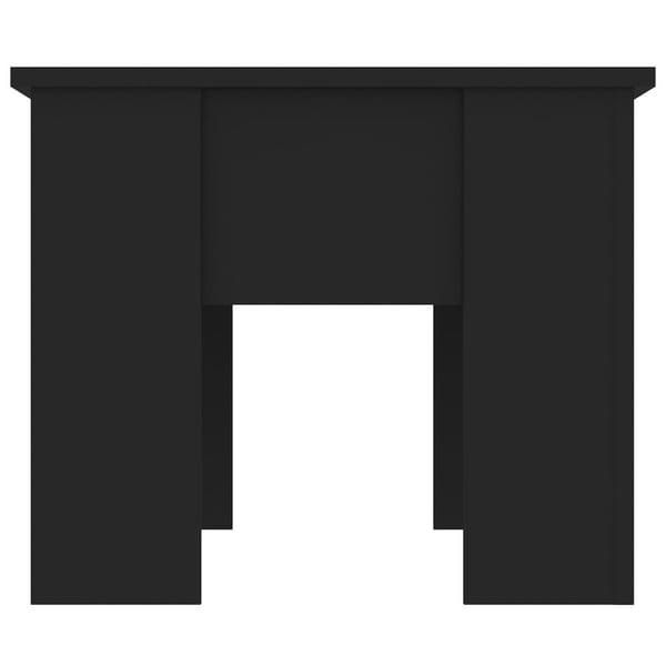 vidaXL sofabord 79x49x41 cm konstrueret træ sort