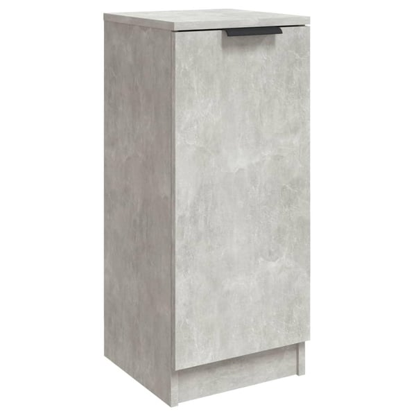 vidaXL Skjenk betonggrå 30x30x70 cm konstruert tre